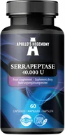Suplementy diety - APOLLO'S HEGEMONY SERRAPEPTASE 40 000 U 60 KAPSUŁEK - miniaturka - grafika 1