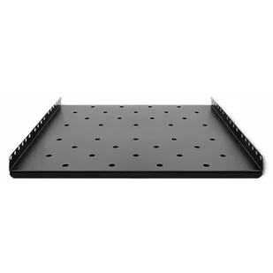 Qoltec Qoltec Półka do szafy RACK stała | 490*433 54473 - Akcesoria do szaf serwerowych - miniaturka - grafika 1
