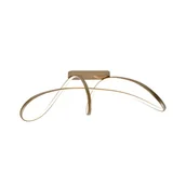 Lampy sufitowe - Lampa sufitowa LED 50W FERMI 20026C-GD Zuma Line - miniaturka - grafika 1