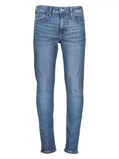 Spodnie męskie - Pepe Jeans Dżinsy - Skinny fit - w kolorze niebieskim - grafika 1