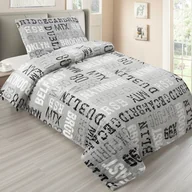 Pościel - Pościel z mikropluszu Manhattan, 220 x 200 cm, 2 x 70 x 90 cm, 220 x 200 cm, 2 szt. 70 x 90 cm - miniaturka - grafika 1