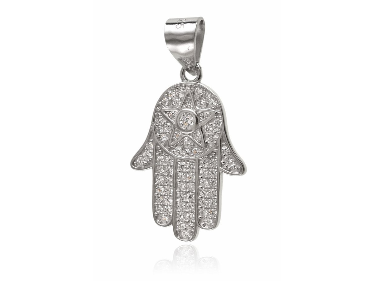 Wisiorek Ręka Fatimy dłoń Hamsa w0607
