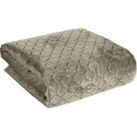 Narzuty - Euro Firany Narzuta 220 x 240 Euro Pikowana Wzór Dimon C. Beż 1219555 - miniaturka - grafika 1