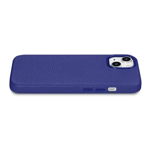 iCarer Litchi Premium Leather Case skórzane etui iPhone 14 magnetyczne z MagSafe ciemnoniebieski (WMI14220709-DB) - Etui i futerały do telefonów - miniaturka - grafika 11