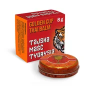 Stawy, mięśnie, kości - Golden Cup Balm, tajska maść tygrysia, 8 g - miniaturka - grafika 1