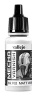 Kolejki i akcesoria - Vallejo Farba akrylowa Mecha Color - Matt Varnish / 17ml Vallejo 69702 - miniaturka - grafika 1