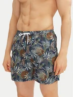 Kąpielówki męskie - INDICODE Szorty kąpielowe Insandrino 70-896 Granatowy Regular Fit - miniaturka - grafika 1