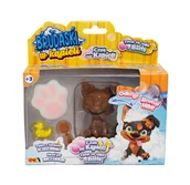 Figurki dla dzieci - Brudaski w Kąpieli - Zestaw Bonusowy, Corgi biało-czarny - miniaturka - grafika 1