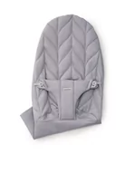 Leżaczki i huśtawki - BABYBJORN, Poszycie do leżaczka, Bliss Cotton, Jasny Szary (Petal Quilt) - miniaturka - grafika 1