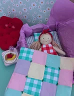 Lalki dla dziewczynek - Lalka Lola z tkaniny - miniaturka - grafika 1