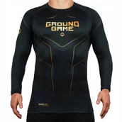 Kimona, stroje i obuwie - Ground Game Rashguard z długim rękawem Gold 2.0 S - miniaturka - grafika 1