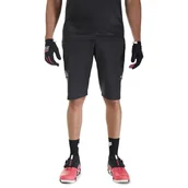 Spodenki męskie - Fox Męskie spodnie Ranger Digi Image MTB krótkie, czarne, L - miniaturka - grafika 1