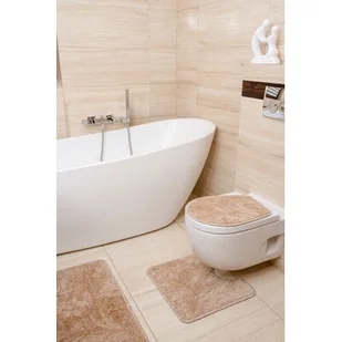 Komplet dywaników łazienkowych 3 częściowy - Dywaniki łazienkowe - miniaturka - grafika 1