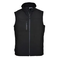 Odzież robocza - Ocieplacz Softshell PORTWEST [TK51] Czarny 2XL - miniaturka - grafika 1