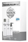 Zestawy kosmetyków damskich - Nioxin 3D System 1 zestaw pielęgnacyjny 150+150+50ml - miniaturka - grafika 1