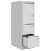 Meble i wyposażenie gabinetów medycznych - Nowoczesna szafa kartotekowa medyczna SZK 301 LX - miniaturka - grafika 1