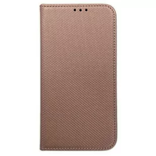 Etui Smart Magnet book iPhone 15 Pro 6.1" różowo złoty/rose gold - Etui i futerały do telefonów - miniaturka - grafika 1