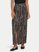 Spódnice - ONLY Spódnica maxi 15343258 Czarny Regular Fit - miniaturka - grafika 1