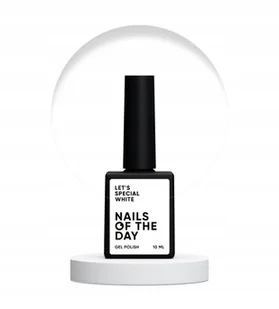 Lakier hybrydowy NAILSOFTHEDAY Let's special White, 10 ml - Lakiery hybrydowe - miniaturka - grafika 1