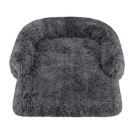 Drapaki dla kotów - Legowisko na sofę Dogguru Alex, shaggy, szare - miniaturka - grafika 1