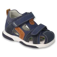 Buty dla dziewczynek - Befado obuwie dziecięce 170X085 niebieskie - miniaturka - grafika 1