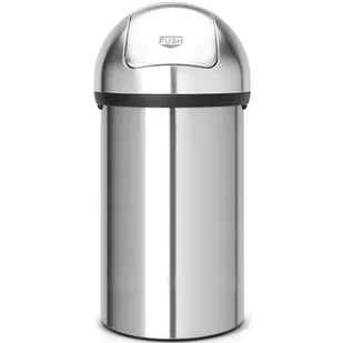 Brabantia Kosz na śmieci 402623 Push Bin 60L Stal błyszcząca + Dogodne raty! - Kosze na śmieci - miniaturka - grafika 1