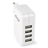 Ładowarki do telefonów - Energenie Ładowarka sieciowa do smartfona EG-U4AC-02 Biały - miniaturka - grafika 1