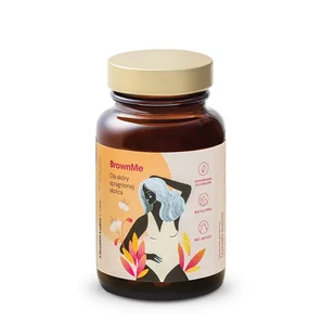 Health Labs Care BrownMe 30 kapsułek - Włosy, skóra, paznokcie - miniaturka - grafika 1