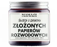 Świece - Złożonych Papierów Rozwodowych Świeca Sojowa Zapachowa 120Ml Super Prezent - miniaturka - grafika 1