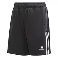 Spodnie i spodenki dla dziewczynek - Adidas Unisex dziecięce szorty Tiro21 Tr Sho Y Czarny 7 Years GN2161 - miniaturka - grafika 1