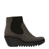Botki damskie - Botki Fly London YADE 398 Diesel Oil Suede P501398006 - miniaturka - grafika 1