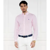 Koszule męskie - POLO RALPH LAUREN Lniana koszula Custom fit - miniaturka - grafika 1