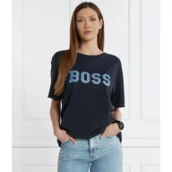 Koszulki i topy damskie - BOSS ORANGE T-shirt | Relaxed fit - miniaturka - grafika 1