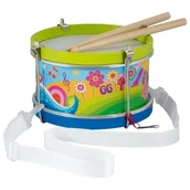 Instrumenty muzyczne dla dzieci - Goki Bębenek Kwiecista łąka - miniaturka - grafika 1