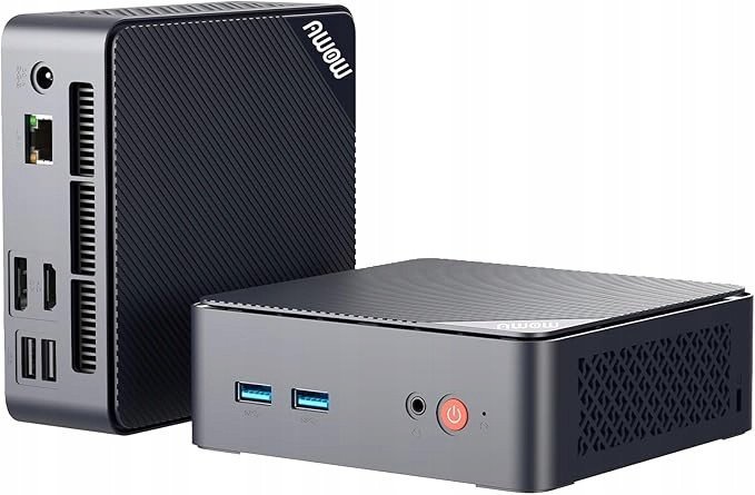 AWOW Mini PC W-11 Pro Gen12 N100 Quad Core 3,40 GHz 16 GB DDR4 512 GB