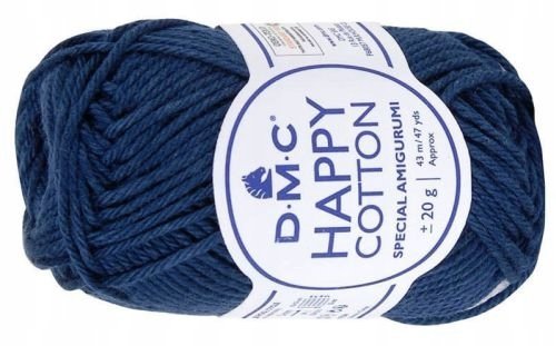 włóczka HAPPY COTTON DMC 758 / granatowy