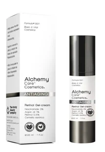 Alchemy Care Cosmetics Antiaging Retinol Gel Cream Przeciwstarzeniowy Krem-Żel z Retinolem 30ml - Kremy do twarzy - miniaturka - grafika 1