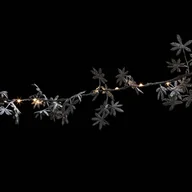 Ozdoby bożonarodzeniowe - Girlanda świetlna wewnętrzna z roślinnym motywem, 25 LED - miniaturka - grafika 1