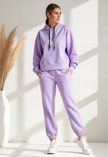 Dres damski komplet - Komplet damski dresowy - Fioletowy komplet M1126 S/M - Komplety bielizny Dres damski komplet - Komplet damski dresowy - Fioletowy komplet M1126 S/M - Komplety bielizny - miniaturka - grafika 1