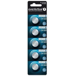 5 x bateria litowa mini everActive CR1620 - Baterie i akcesoria - miniaturka - grafika 1