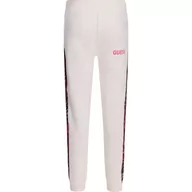 Spodnie sportowe damskie - Guess Spodnie dresowe | Regular Fit - miniaturka - grafika 1