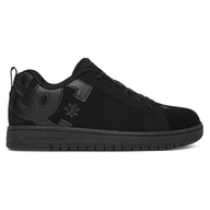 Buty dla chłopców - DC SHOES COURT GRAFFIK ADBS100207-BB2 Czarny - miniaturka - grafika 1