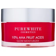 Kremy do twarzy - Pure White Cosmetics 10% AHA Fruit Acids Glow Moisturizer Kremy do twarzy 50 ml - miniaturka - grafika 1