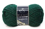 Pasmanteria - Włóczka Nako Spaghetti Kol. 3444 Zielony # - miniaturka - grafika 1