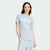Koszulki sportowe damskie - T-shirt damski z logo adidas Essentials - miniaturka - grafika 1