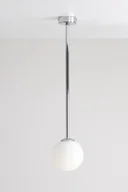 Lampy sufitowe - Aldex Lampa sufitowa PINNE MEDIUM CHROME 1080PL_G4_M, chrom/biały, 1x40W E14 1080PL_G4_M - miniaturka - grafika 1