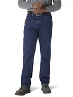Koszulki męskie - Wrangler Mężczyźni Riggs Workwear Men'S Ripstop Carpenter Jeansy, Antique Indigo, 34W / 32L - miniaturka - grafika 1