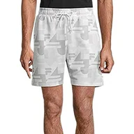 Spodenki damskie - FILA Męskie szorty Riwne AOP Regular, Black Beauty React Aop, M - miniaturka - grafika 1