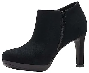 Clarks Damskie botki Ambyr Hope, Black SDE, 41 EU, Black Sde, 41 EU - Botki damskie - miniaturka - grafika 1