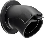 Ładowarki do samochodów elektrycznych - Goobay Uchwyt ścienny kątowy do kabla ładowania Typu 2 do pojazdów elektrycznych (61142) - miniaturka - grafika 1